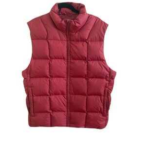 Eddie Bauer Red Puffer Vest